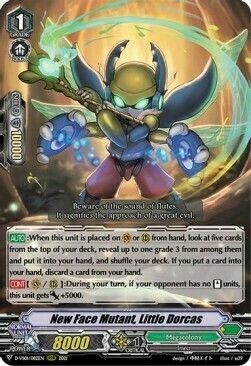 New Face Mutant, Little Dorcas Card Front
