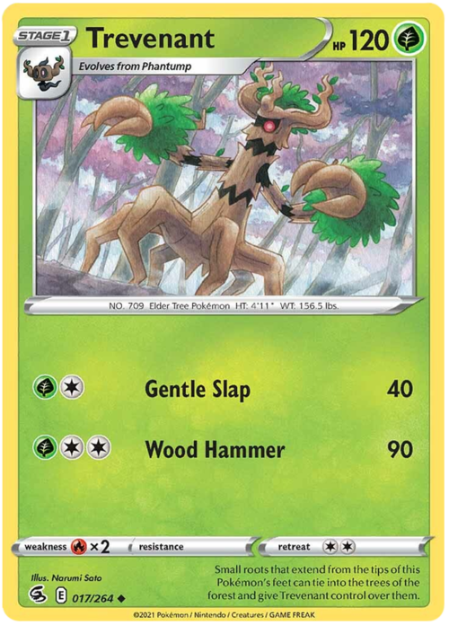 Trevenant Card Front