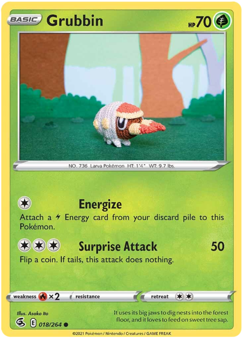 Grubbin Card Front