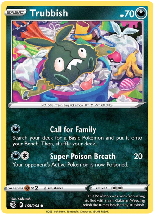 Trubbish Card Front