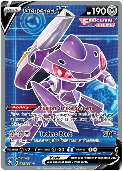 Genesect V Card Front