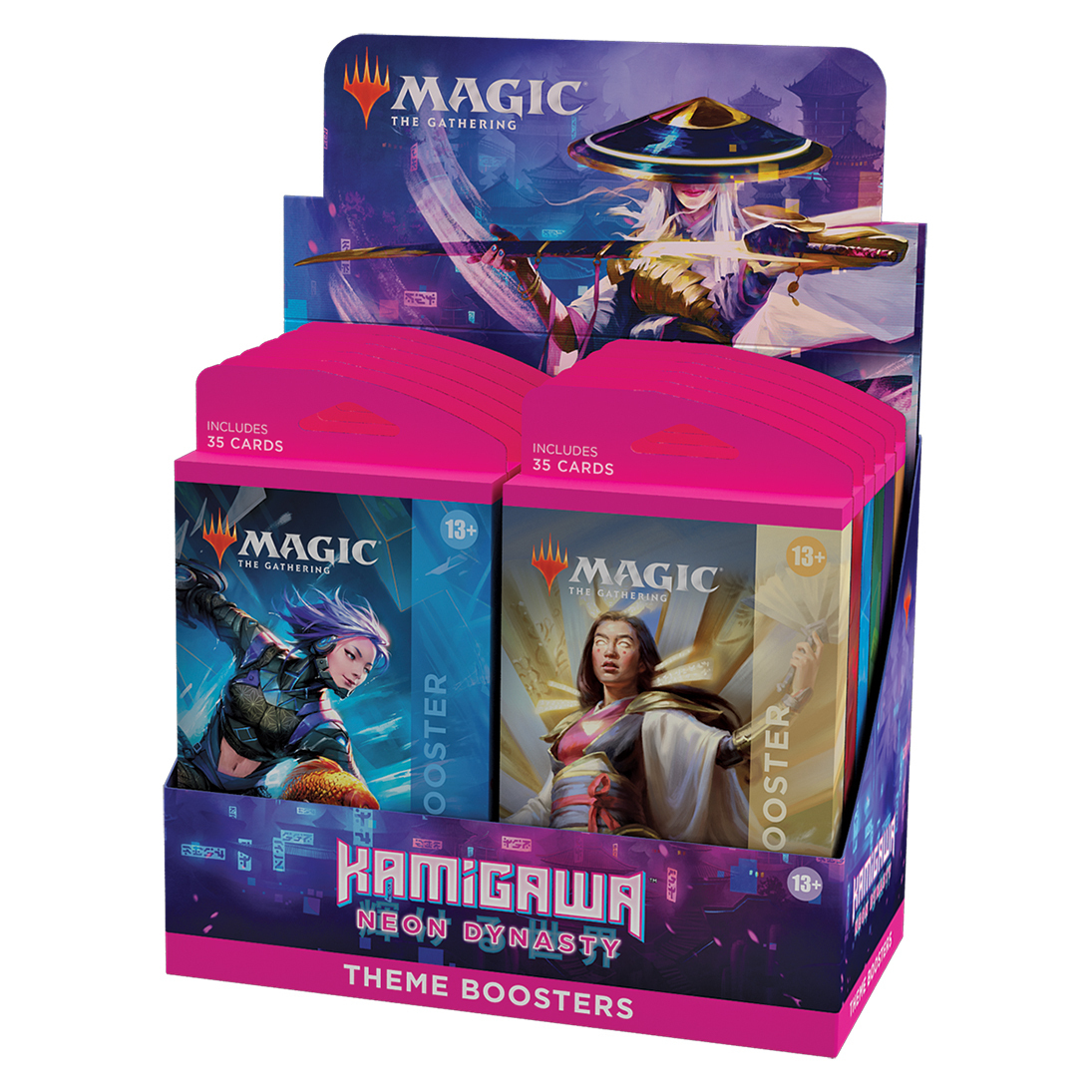 Caja de Theme Boosters de Kamigawa: Dinastía de neón