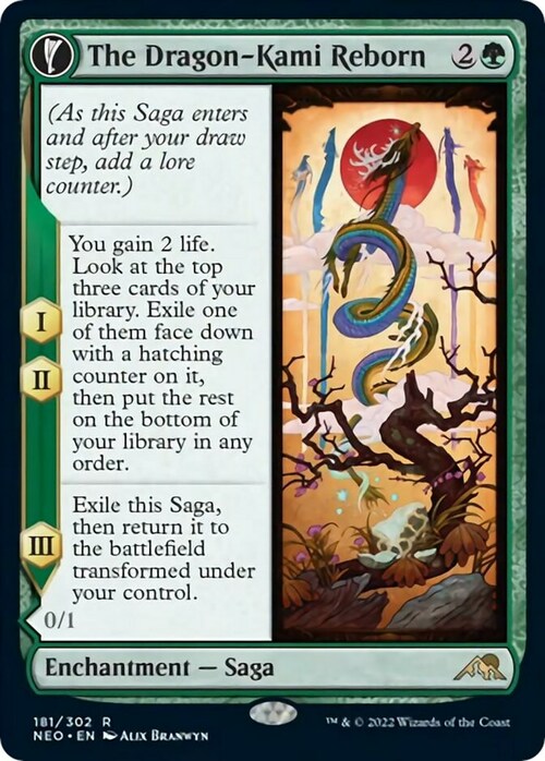 The Dragon-Kami Reborn // Dragon-Kami's Egg Card Front