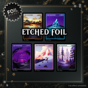Secret Lair Drop Series: Secretversary 2021: PixelSnowLands.jpg Set