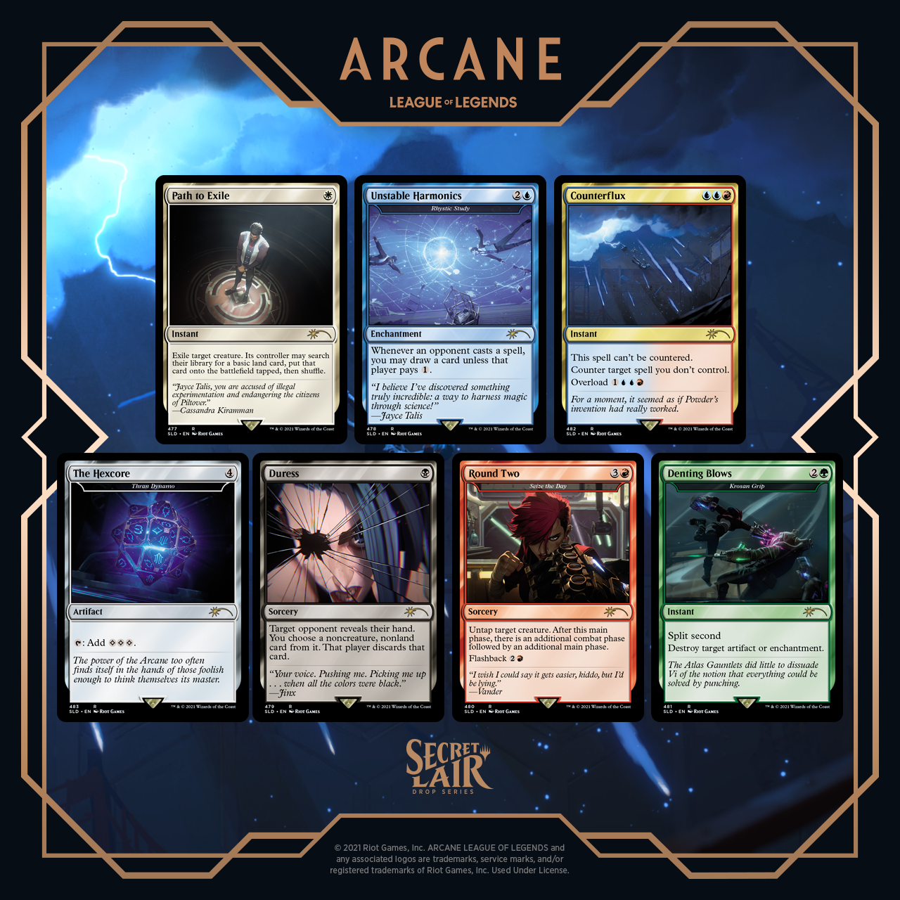 Secret Lair Drop Series: Secretversary 2021: Secret Lair x Arcane Set