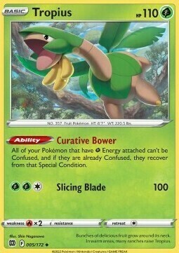 Tropius Card Front