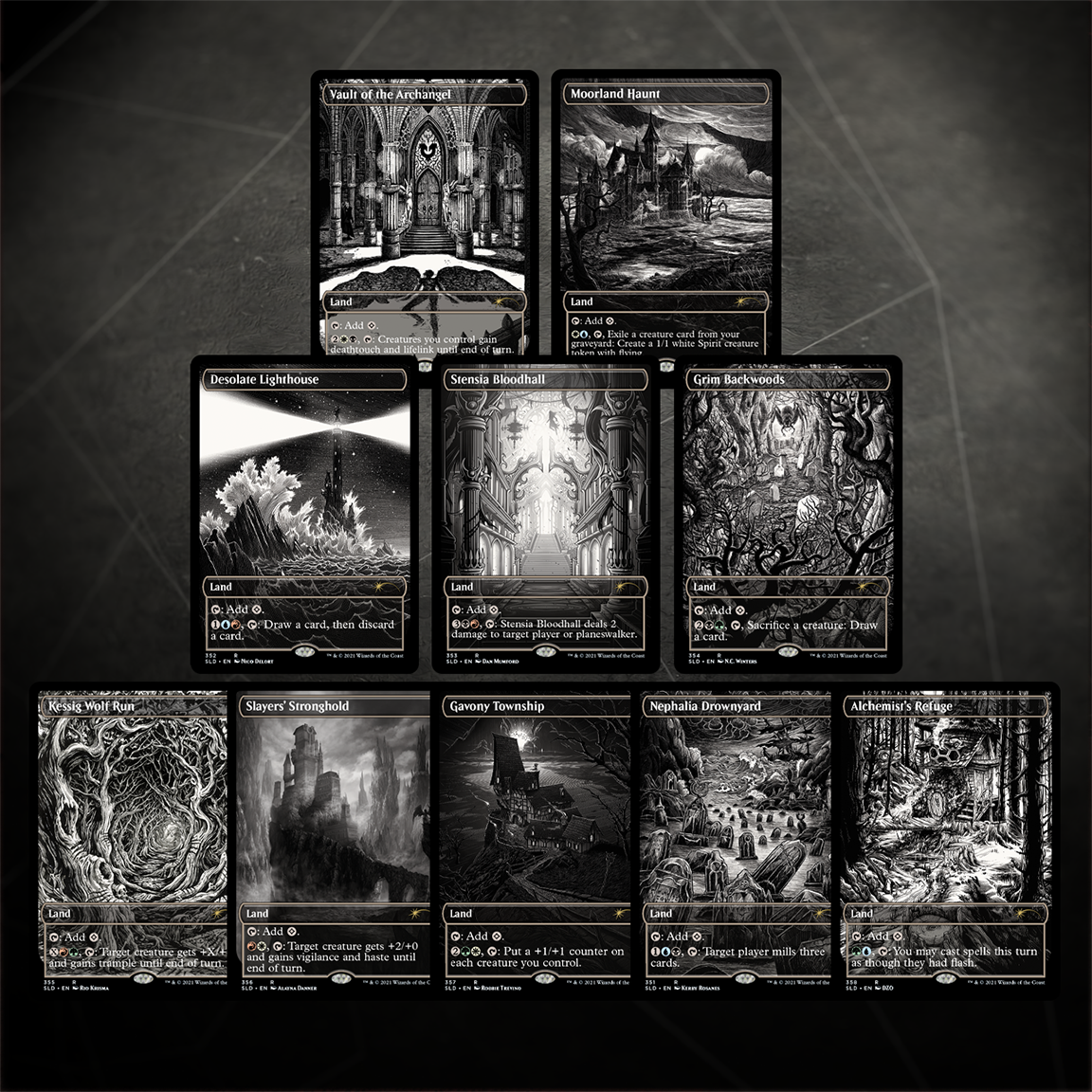 Secret Lair Drop Series: October Superdrop 2021: Showcase: Midnight Hunt Set
