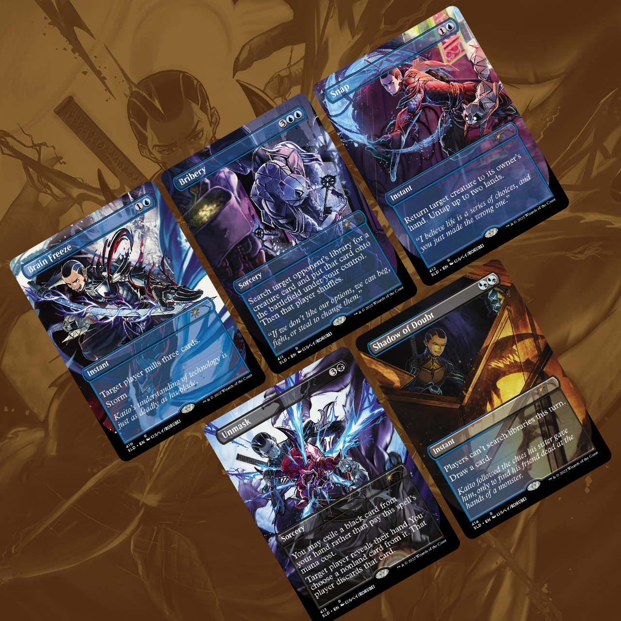 Secret Lair Drop Series: February Superdrop 2022: Introducing: Kaito Shizuki Set