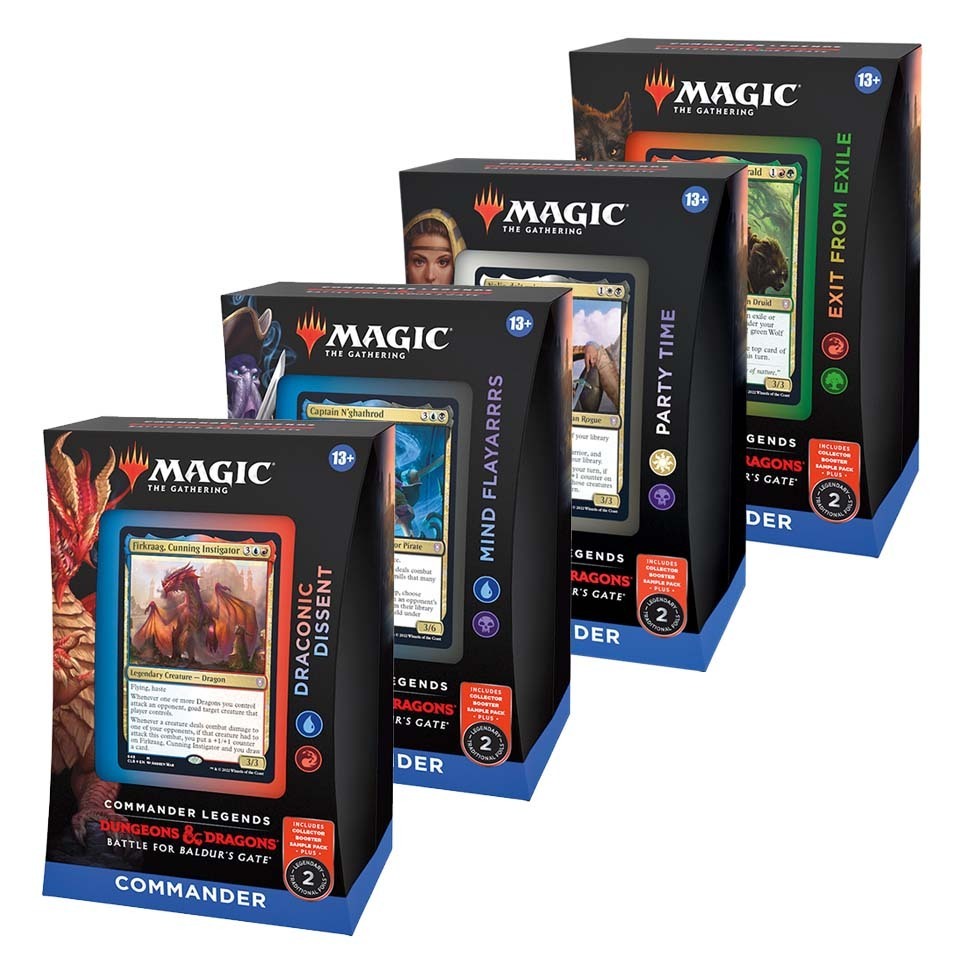 Leyendas de Commander: Batalla por Puerta de Baldur: Deck Set