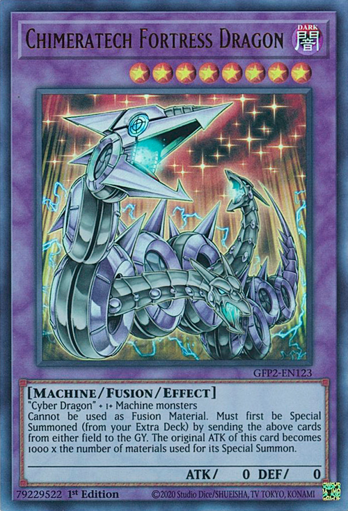 Chimeratech Fortress Dragon Card Front