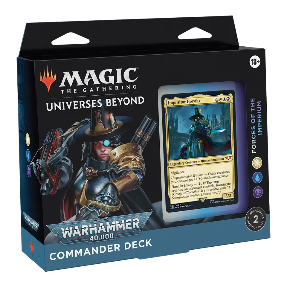 Mondi Altrove: Warhammer 40,000: "Forces of the Imperium" Commander Deck