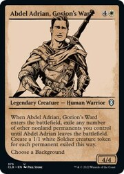 Abdel Adrian, Protetto di Gorion
