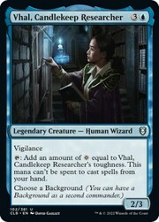 Vhal, Ricercatrice di Candlekeep