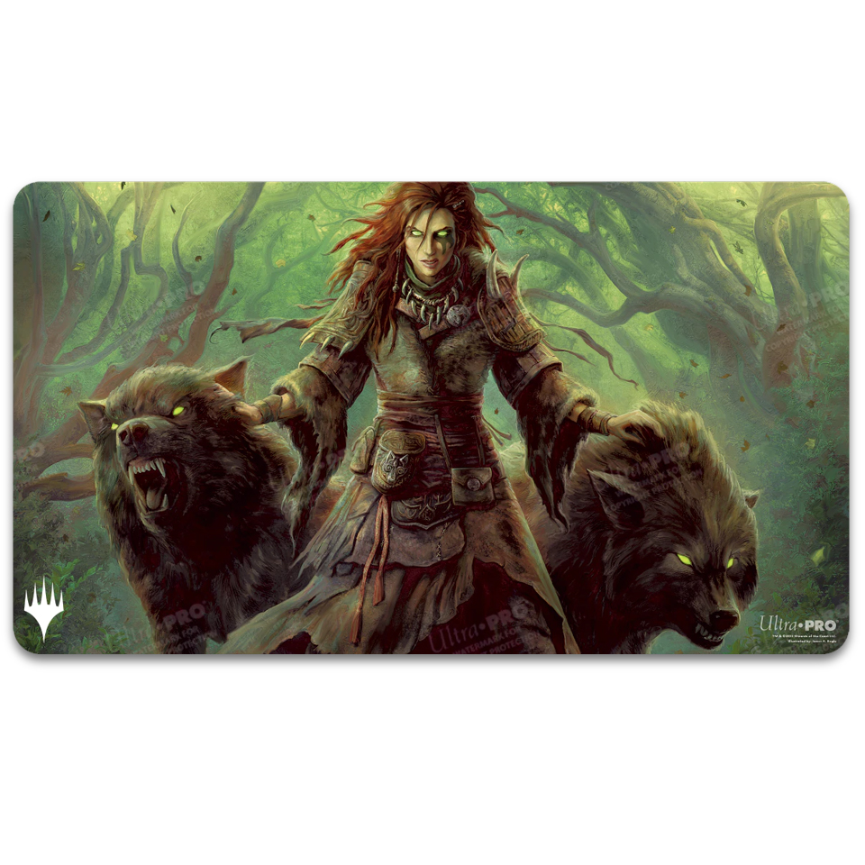 Commander Legends: Battle for Baldur's Gate | "Faldorn, Dread Wolf Herald" Playmat