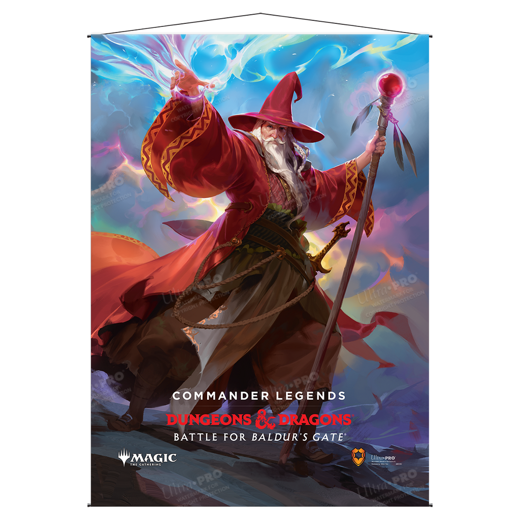 Commander Legends: Battle for Baldur's Gate | "Elminster" Wall Scroll