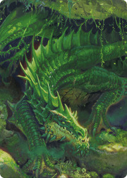 Art Series: Adult Green Dragon