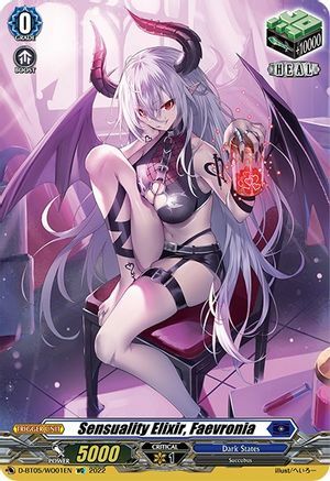 Sensuality Elixir, Faevronia Card Front