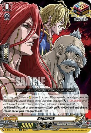 Ragnarok Card Front