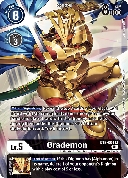 Grademon Card Front