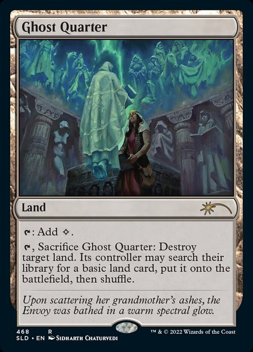 Ghost Quarter Card Front