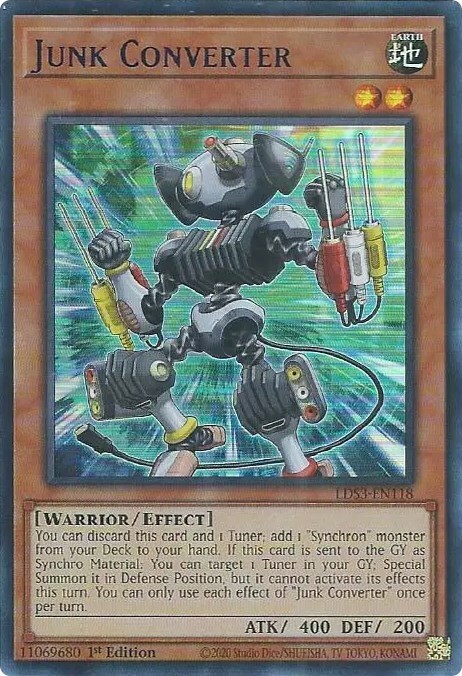 Junk Converter Card Front