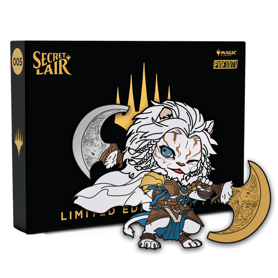 Secret Lair: Li'l Walkers AR Pin | "Ajani"