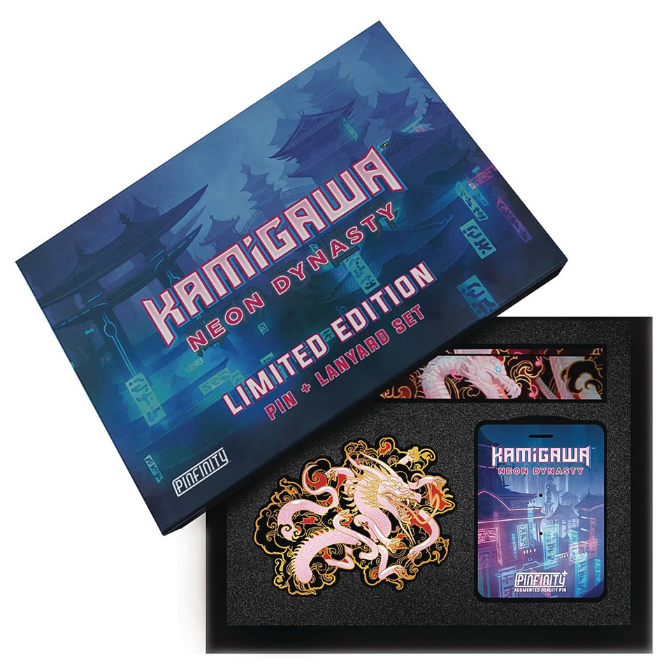 Kamigawa: Neon Dynasty | "O-Kagachi" Pin + Lanyard Set