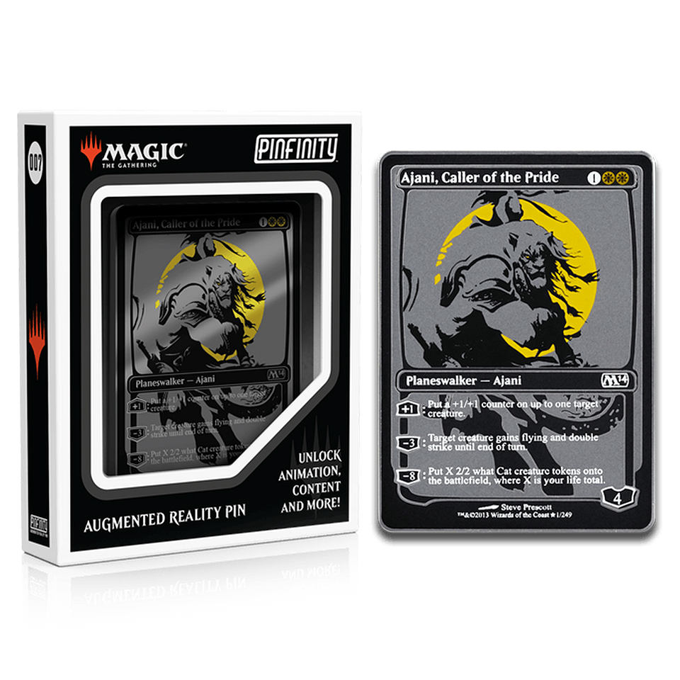 Pinfinity: "Ajani, Caller of the Pride" AR Pin