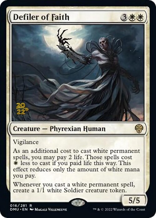 Defiler of Faith Card Front