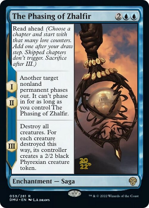 The Phasing of Zhalfir Card Front
