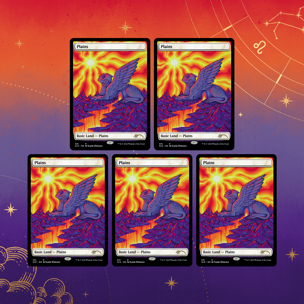 Secret Lair Drop Series: The Astrology Lands | Leo Set