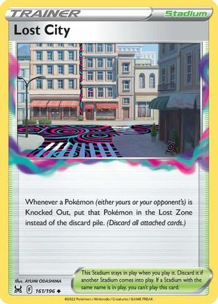 Lost City Card Front