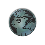 Moneda Tempestad Plateada: Vulpix de Alola Plata