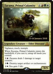 Zacama, Calamità Primordiale
