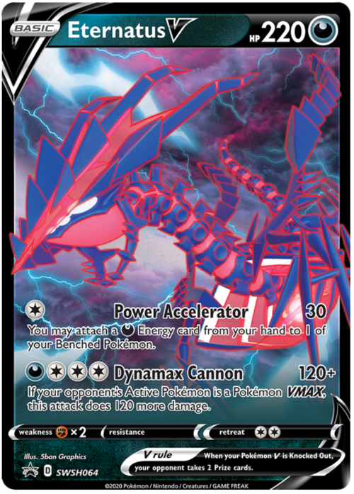 Eternatus V Card Front