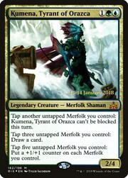 Kumena, Tiranno di Orazca