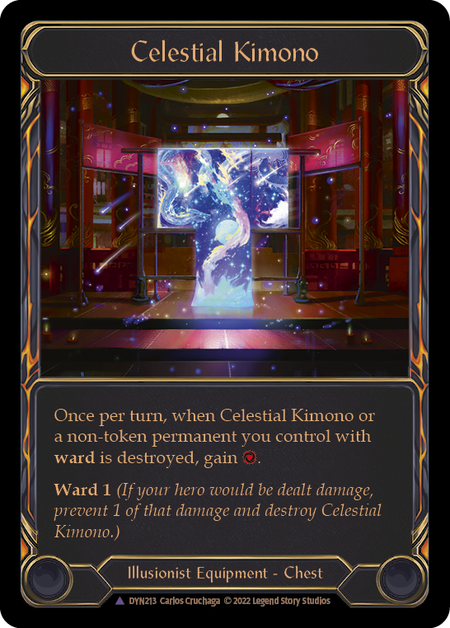 Celestial Kimono Card Front