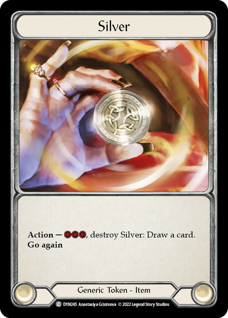 Silver Card Front