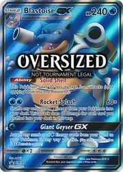 Blastoise GX [Rocket Splash]