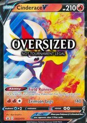 Cinderace V [Field Runner | Crimson Legs]
