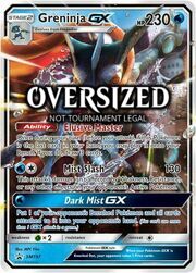 Greninja GX [Elusive Master | Mist Slash | Dark Mist GX]
