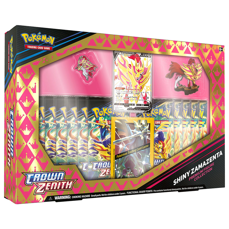 Zenit Regale: Shiny Zamazenta Premium Figure Collection