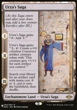Urza's Saga Card Front