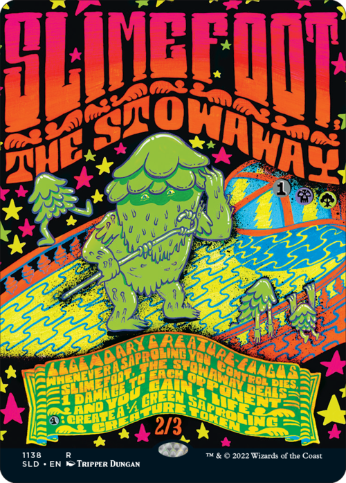 Slimefoot, the Stowaway Card Front
