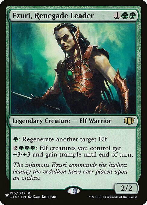 Ezuri, Renegade Leader Card Front