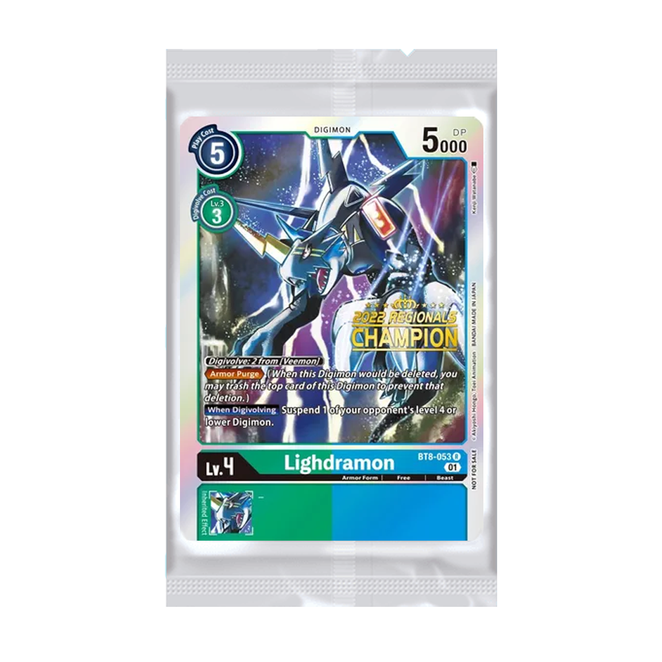 2022 Regionals Champion Card Set 2