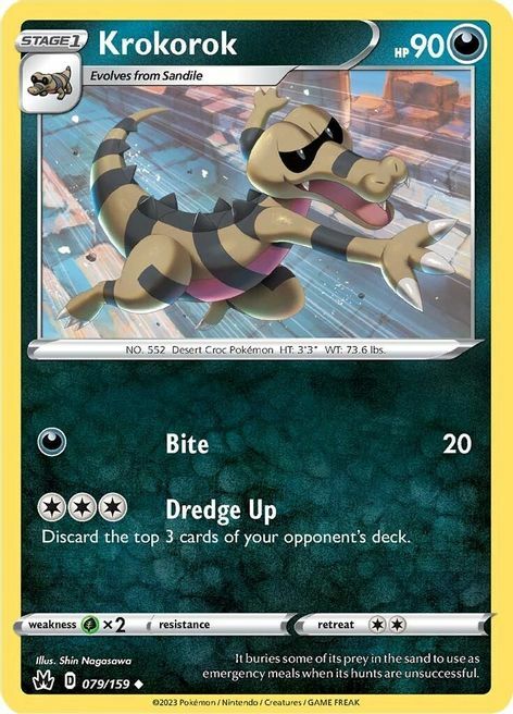 Krokorok Card Front