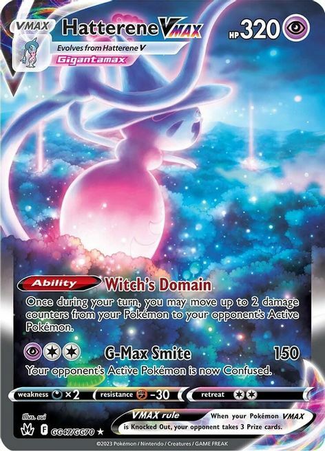 Hatterene VMAX Card Front