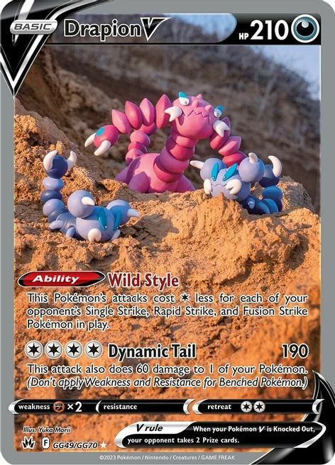 Drapion V Card Front