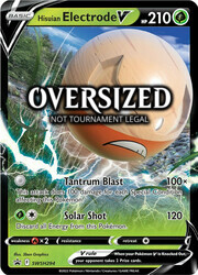 Electrode de Hisui V [Tantrum Blast | Solar Shot]